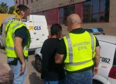 La Guardia Civil detiene a un vecino de Mazarrón por agredir con un arma blanca a otra persona