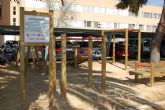 La Universidad de Murcia instala tres gimnasios urbanos al aire libre en el Campus de Espinardo