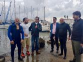 Un total de 50 participantes en la primera jornada de limpieza de los fondos del puerto deportivo y pesquero de Cabo de Palos