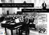 Fuente Álamo acoge este viernes un recital poético musical gratuito dentro de su programación cultural