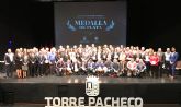 53 entidades ciudadanas del municipio reciben la Medalla de Plata Villa de Torre Pacheco