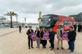 El Jimbee paseará el nombre de Cartagena por toda España en su nuevo autobús