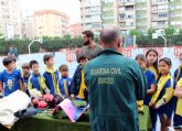 La Guardia Civil realiza una exhibición de medios a los alumnos