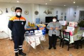 El Club de Mayores de La Azohía aporta su donación al dispositivo de emergencia del Ayuntamiento