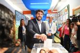 López Miras anima a la ciudadanía a votar