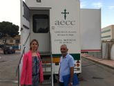 La unidad móvil de prevención del cáncer de mama realizará decenas de mamografías entre hoy y mañana en San Javier