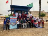 La Comunidad activa el dispositivo del Plan COPLA en 14 puestos de las playas de Mazarrón