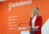 Ciudadanos rechaza la Ley de Autonomía Financiera de López Miras y sus tránsfugas