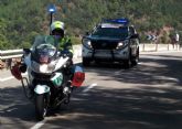 128 guardias civiles de la UMSV y un centenar de la Zona de Murcia velarán por la seguridad de La Vuelta a su paso por la Región