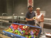 Donación de frutos del Campo de Cartagena a Caritas