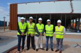 El alcalde visitó las obras de las nuevas instalaciones de Mcdonald's en San Javier, que han supuesto una inversión de más de dos millones de euros