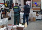 Intervenidos más de 10.000 litros de alcohol ilegal en Murcia y Alicante