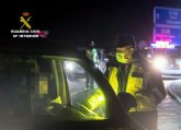 La Guardia Civil intercepta a un conductor que circulaba en sentido contrario y se negó a realizar las pruebas de alcoholemia