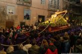 La primera procesión de España sale en la madrugada del Viernes de Dolores desde Cartagena (Murcia)