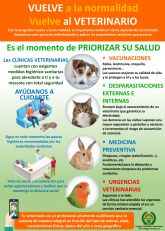 Los Veterinarios de Murcia lanzan una campaña denominada “Vuelve a la normalidad, Vuelve al Veterinario”