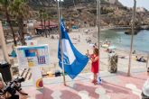 En las playas de Cartagena ya lucen las Banderas Azules y de Q de Calidad Turística