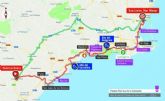 La Vuelta Ciclista a España recorrerá el jueves 43 kilómetros del municipio de Cartagena