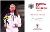 La medallista olímpica Adriana Cerezo, madrina de los V Premios a la Cultura del Esfuerzo