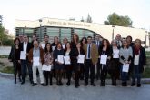15 alumnos de entre 25 y 45 años obtienen el Certificado de Profesionalidad de Operaciones Auxiliares de Servicios Administrativos y Generales