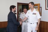 El presidente asiste a jornada en Centro de Buceo de la Armada de Cartagena