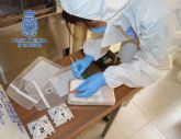 Un kilogramo de cocaína incautado y dos detenidos en un control en vía pública de la Policía Nacional