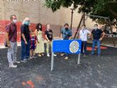 La zona infantil de la plaza Mayor de Murcia estará renovada la semana que viene