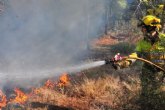 Agricultura mantendrá hasta septiembre el dispositivo Thader para prevenir incendios en el cauce del río Segura