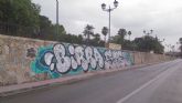 HUERMUR denuncia nuevos grafitis en el paseo del Malecón y la instalación de pantallas ancladas al BIC