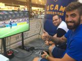 El equipo de eSports de la UCAM toma el centro de Murcia con un torneo de FIFA 17