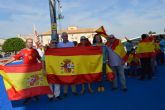 Las Torres de Cotillas se concentra en defensa de la unidad de España
