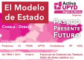 Charla y debate sobre el modelo de estado organizada por UPYD