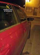 La Guardia Civil atribuye a un vecino de Archivel daños intencionados en cuatro vehículos
