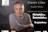 El actor ilicitano Andrés Flores impartirá la master class ´Experiencias dentro de un actor´ dentro del programa T-La