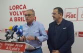 El PSOE pide a los populares lorquinos que tomen ejemplo de sus compañeros de Murcia y no se dejen llevar por los postulados de la ultraderecha