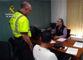 La Guardia Civil detiene a una persona por facilitar su D.N.I. a otra que se presentó al examen del permiso de conducción en su nombre