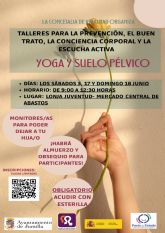 La Concejalía de Igualdad organiza talleres de empoderamiento corporal a través del yoga y suelo pélvico