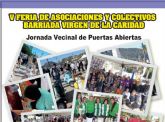 Colectivos y asociaciones de la Barriada Virgen de la Caridad exponen su trabajo en la V Jornada vecinal de puertas abiertas