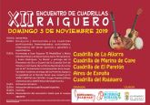 El XII Encuentro de Cuadrillas del Raiguero se celebra este domingo
