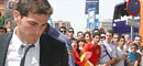 Murcia recibe a la campeona de Europa con pasin y cnticos a Iker Casillas