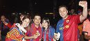 Celebracin del ttulo de Liga 2009/2010 FC Barcelona