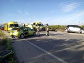 Accidente de trfico con 6 personas heridas ocurrido en Bolnuevo