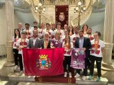 Recepcin al Club Bdminton Puertas Padilla de Cartagena por su ascenso a Divisin de Honor