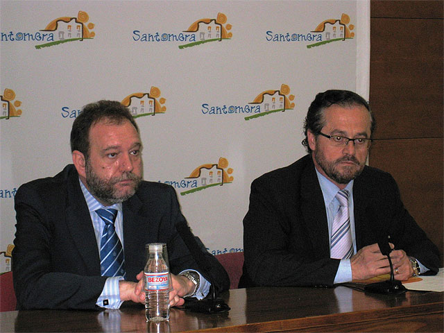 El consejero de Empleo y Formación y su equipo visitan Santomera - 1, Foto 1