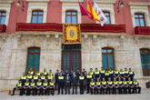 Los policas locales celebran el da de su patrn