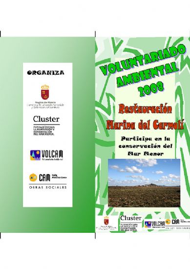 Desarrollo Sostenible trabaja para revalorizar la Marina del Carmolí con la colaboración de voluntarios del Programa Volcam - 1, Foto 1