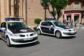 El Consistorio hace entrega de dos nuevos coches patrulla a la Polica Local de Totana