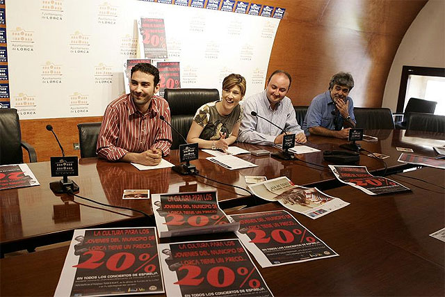 Los jóvenes de Lorca tendrán un 20% de descuento en los conciertos de Todo Arte 2008 - 1, Foto 1