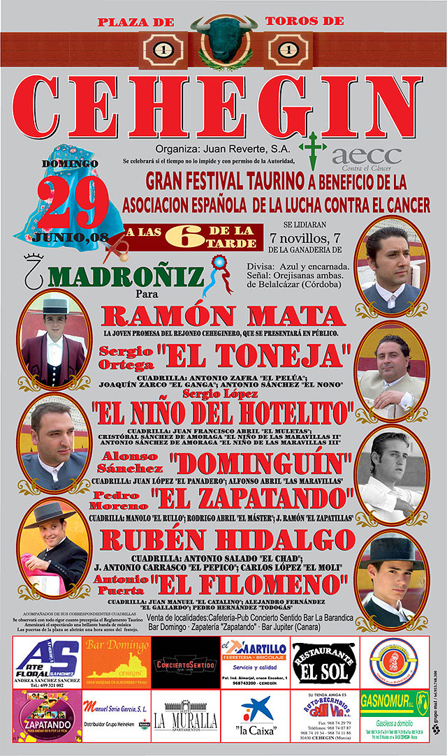 Vuelve el Festival Taurino a Beneficio de la Lucha Contra el Cáncer - 1, Foto 1