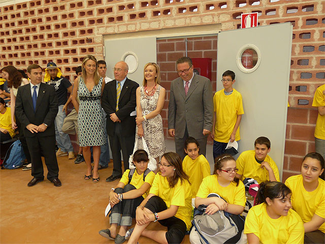 Abre sus puertas el nuevo Pabellón Polideportivo Cubierto del I.E.S. Francisco de Goya de Molina de Segura - 1, Foto 1