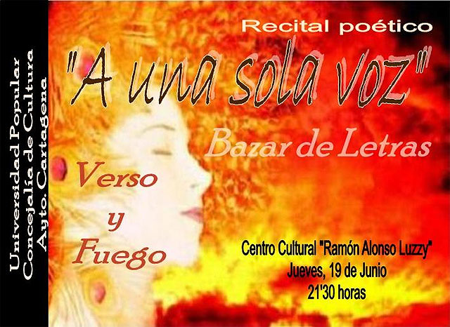 Verso y Fuego cierra el Bazar de Letras de la Universidad Popular - 1, Foto 1